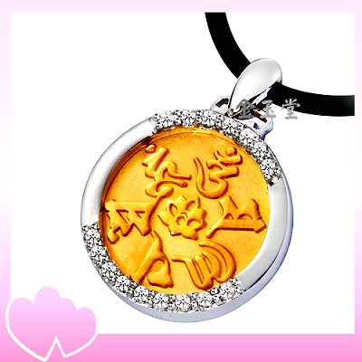 福恩圓滿～金銀墜子